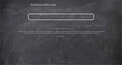 Desktop Screenshot of bardclaycardus.com